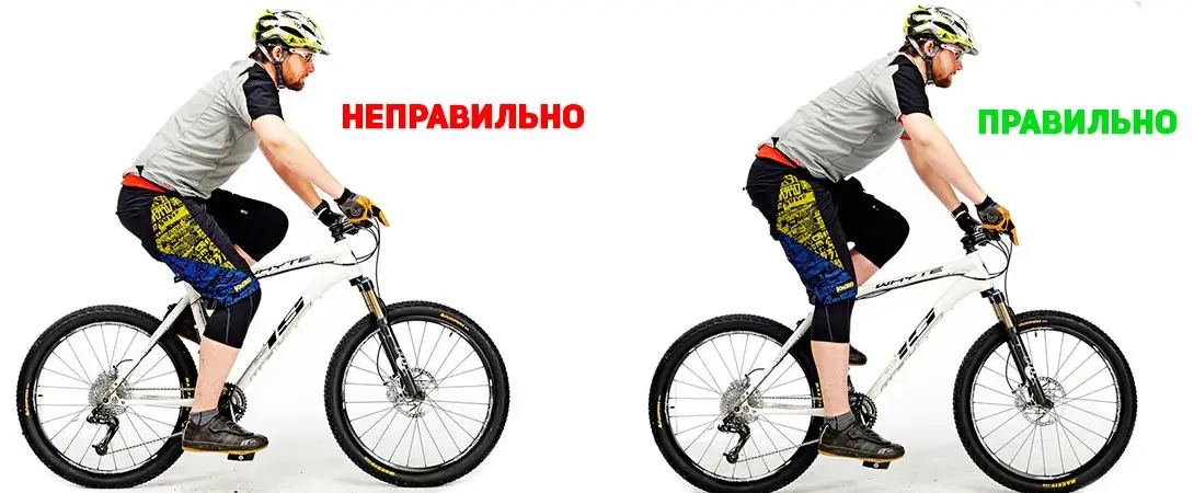 Схема правильной и неправильной посадки на велосипеде: как не нужно сидеть, чтобы после велопрогулок не болела поясница